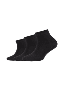 sokken black 3-pack bio cotton