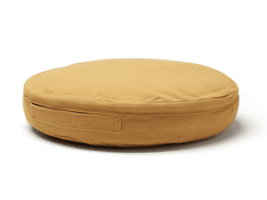 Pouf enfant rond 40 cm, brun