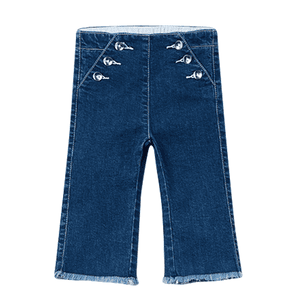 Jeansschlaghose Dark Denim