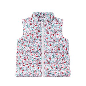 Gilet Flower s White