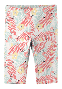 Leggings Capri Nmfvivian White Alyssum Tropical