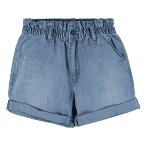 Levi's® Kids High Rise Scrunchie Shorts Little Peeble