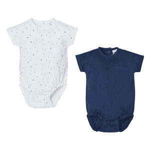 Bodysuit med hatt Navy/Off White