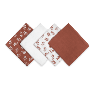 emma & noah Langes enfant Floral mocca lot de 4