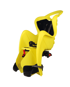 Fietsstoeltje Mr Fox rack mount Yellow HI VIZ