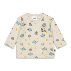 Shirt met lange mouwen Tiny Pirate Nature Melange