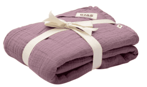 BIBS Couverture emmaillotage bébé mousseline Swaddle, Heather