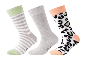 S. Olive r Chaussettes peach nectrar 3er Pack