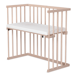 Beistellbett Buche natur | Matratze Prime Air