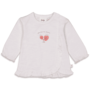 Langarmshirt Berry Sweet Weiß