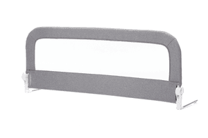 Sponda di protezione per lettino. grigio 60 cm