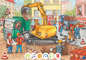 tiptoi® Puzzle für kleine Entdecker: Baustelle