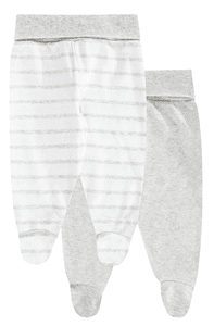 Romper broek 2-pack grijs