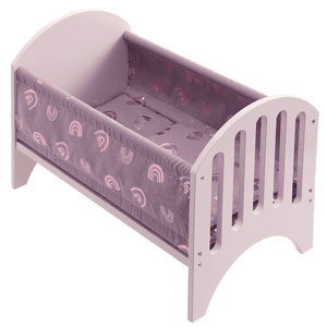 Letto per bambole "Arcobaleno