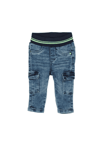 Jeanshose lang blau
