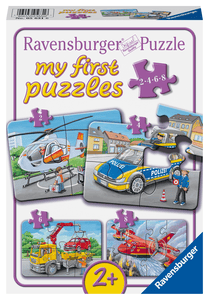 Mi first puzzle - Mis vehículos de emergencia