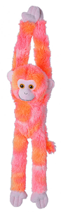 Hängande Monkey 51 cm Vibe Pink