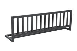 Barrière de lit enfant frakant bois gris 140 cm