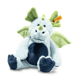 Soft Cuddly Friends Drago Samu colorato, 28 cm