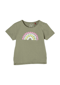 T-Shirt Regenbogen grün