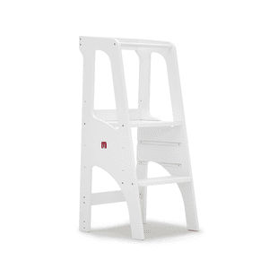 Torre di apprendimento montessoriana EVO Classic bianco