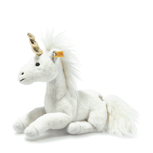 Soft Cuddly Friends Swerve Unicorn Unica wit, 27 cm