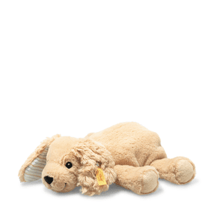 Floppy Hund Lumpi hellbraun liegend, 20 cm