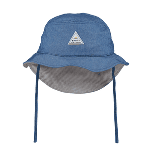 Gorro infantil Lune Bucket denim