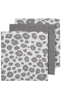 Gázové pleny 3-Pack Panther Neutral/Grey 70 x 70 cm