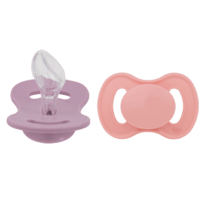 Silikonový dudlík 2 Pack Dental Size 2 Pink Coral & Lavender Breeze