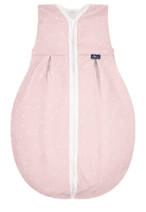 Sovsäck Jersey Light Rosa fjäder rosa/vit