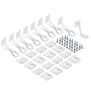 Schrank- und Schubladensicherung mit Montagehilfe 8 Stück