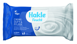 Hakle Lingettes humides lotion parfumée et soins, 42 feuilles