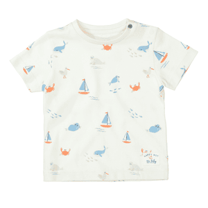 T-shirt ocean gedessineerd