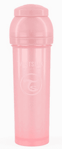 Biberon anti-colique dès 0 mois PP 330 ml Pearl Pink