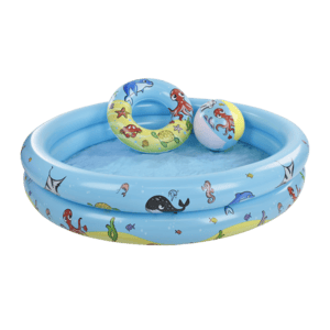 Piscina hinchable Set pelota y flotador 120 cm