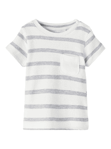 Camiseta infantil Nbmjens Grisaille