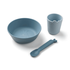 Servies Kiddisj first maaltijd - Blauw