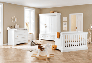 Kinderzimmer Emilia Gold 3-türig breit