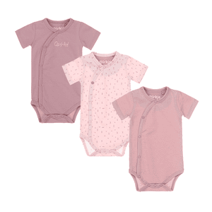 Bodys pack de 3 mauve light pink