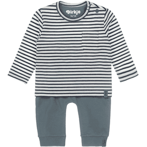 Baby-Set 2-teilig dusty grün off-white