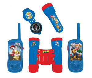 Kit aventurier enfant Pat Patrouille sauvetage talkie-walkie