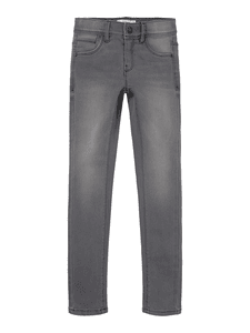 Džíny Nkfpolly Light Grey Denim