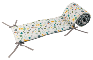 Nest for Baby Cot Salvia Verde Foresta Pluviale 210 x 30 cm