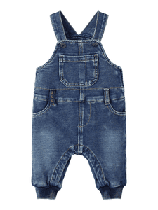 Spodnie ogrodniczki Nbmbundo Dark Blue Denim