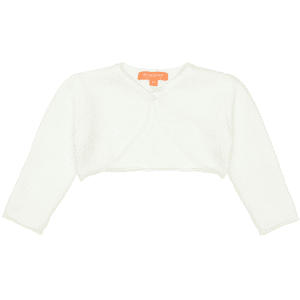 Strikket bolero av white