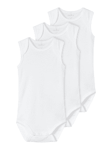 Bodysuit 3-pack B right  White