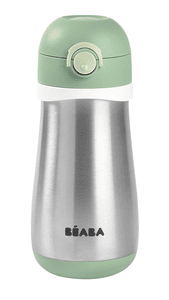 Borraccia in acciaio inox da 350 ml - verde salvia