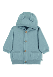 Strickjacke Emmi hellblau