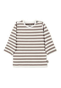 Langarm-Shirt Emmi braun gestreift
